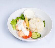 Семга на пару