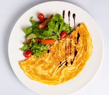 Омлет французский с сыром