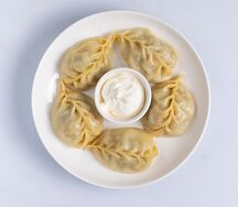 Манты с мясом