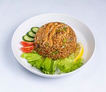 Тяхан с курицей