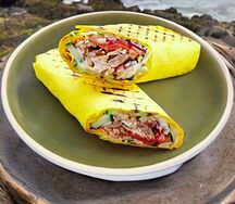 Шаверма куриная с сыром