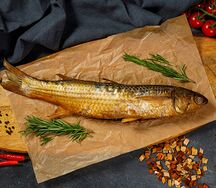 Кефаль горячего копчения