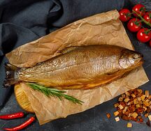 Форель горячего копчения