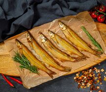 Корюшка горячего копчения