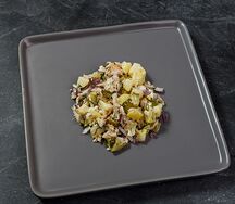 Картофельный со скумбрией горячего копчения