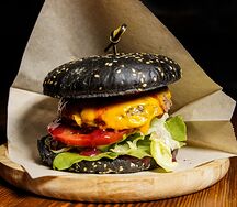 Бургер Черный русский