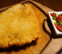 Курочка в хрустящей шубке