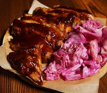 Сочные ребрышки барбекю