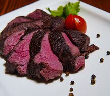 Стейк из лося су-вид