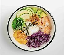 Поке с креветками