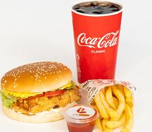 Чит бургер комбо