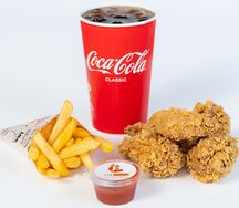 5 горячих крыльев комбо