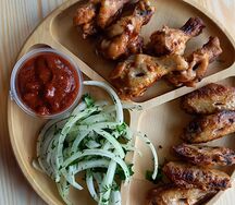 Шашлык из куриных крыльей