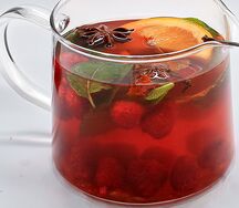 Малиновый чай