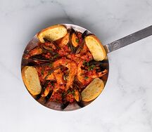 Соте из морепродуктов