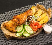 Шашлык из куриных крыльев