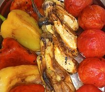 Овощной шашлык