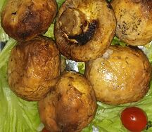 Шашлык из шампиньонов