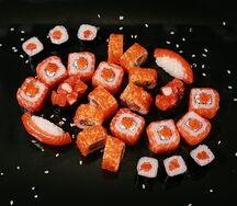 Сет С лососем