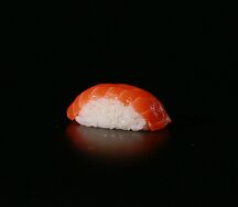 С копчёным лососем