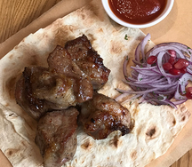 Шашлык из свиной шеи