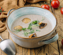 Грибной крем суп