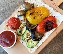 Овощи на мангале ассорти и сацебели 400 гр