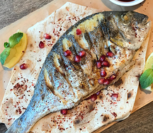 Дорадо на мангале