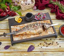 Шашлык из радужной форели