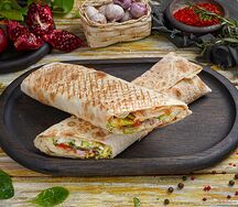 Сирийская шаурма с курицей
