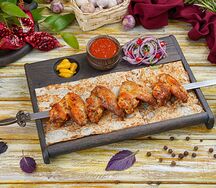 Шашлык из куриных крыльев