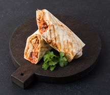 Шаурма двойная в лаваше