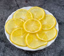 Лимон с сахаром