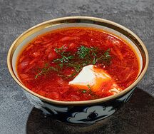 Борщ с говядиной