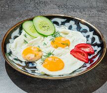 Яичница глазунья