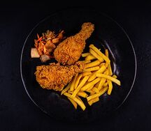 Комбо ножки и картофель фри