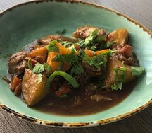 Жаркое по-восточному из курицы