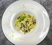 Тальятелле с курицей и грибами
