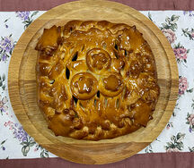 Пирог с черникой