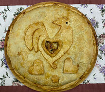 Пирог Французский с жюльеном