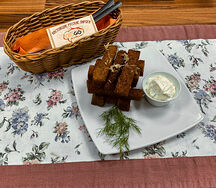 Гренки с чесноком