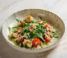 Руккола с креветками