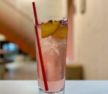 Лимонад Розовый персик