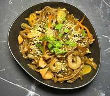 Wok с морепродуктами