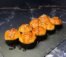 Запеченный острый с курицей