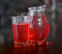 Морс из брусники