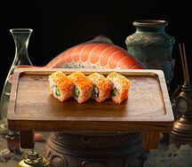 Ролл Калифорния с креветкой