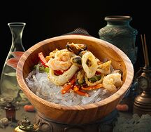 Стеклянная лапша с морепродуктами