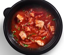 Борщ с курочкой
