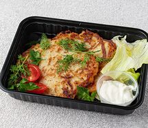 Драники картофельные с соусом Дзадзыки